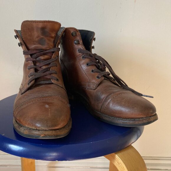 Thursday Boot Company Women's Captain Natural Leather Boot Size 9.5 - Picture 3 of 9